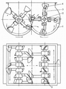 雙臥軸混凝土攪拌機(jī)內(nèi)部結(jié)構(gòu)分析